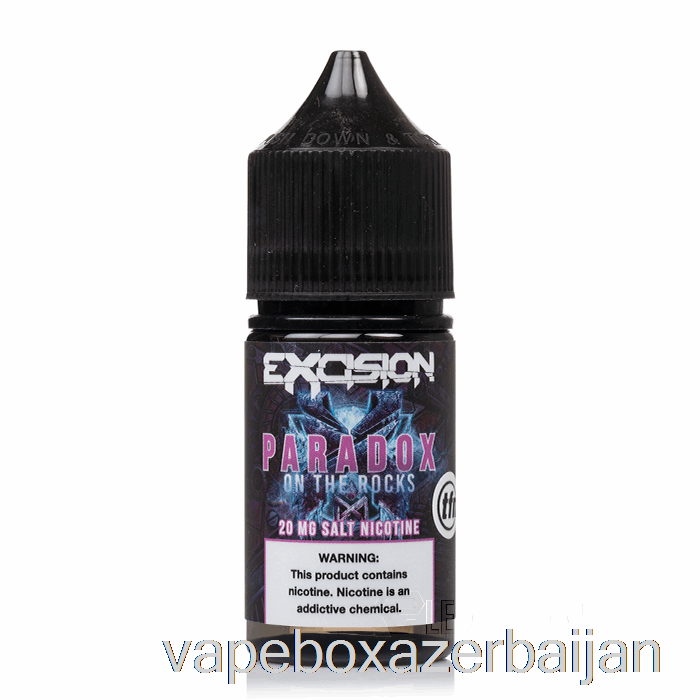 Vape Smoke Paradox on Ice - Excision Salt - Alt Zero - 30mL 40mg